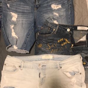 Three pairs of torrid size 16 shorts